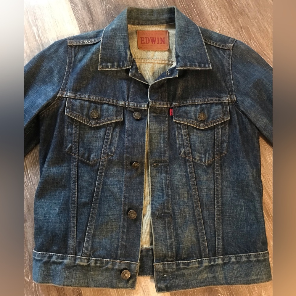 Edwin 503 denim trucker